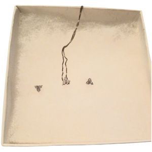 CZ Earrings & Pendant